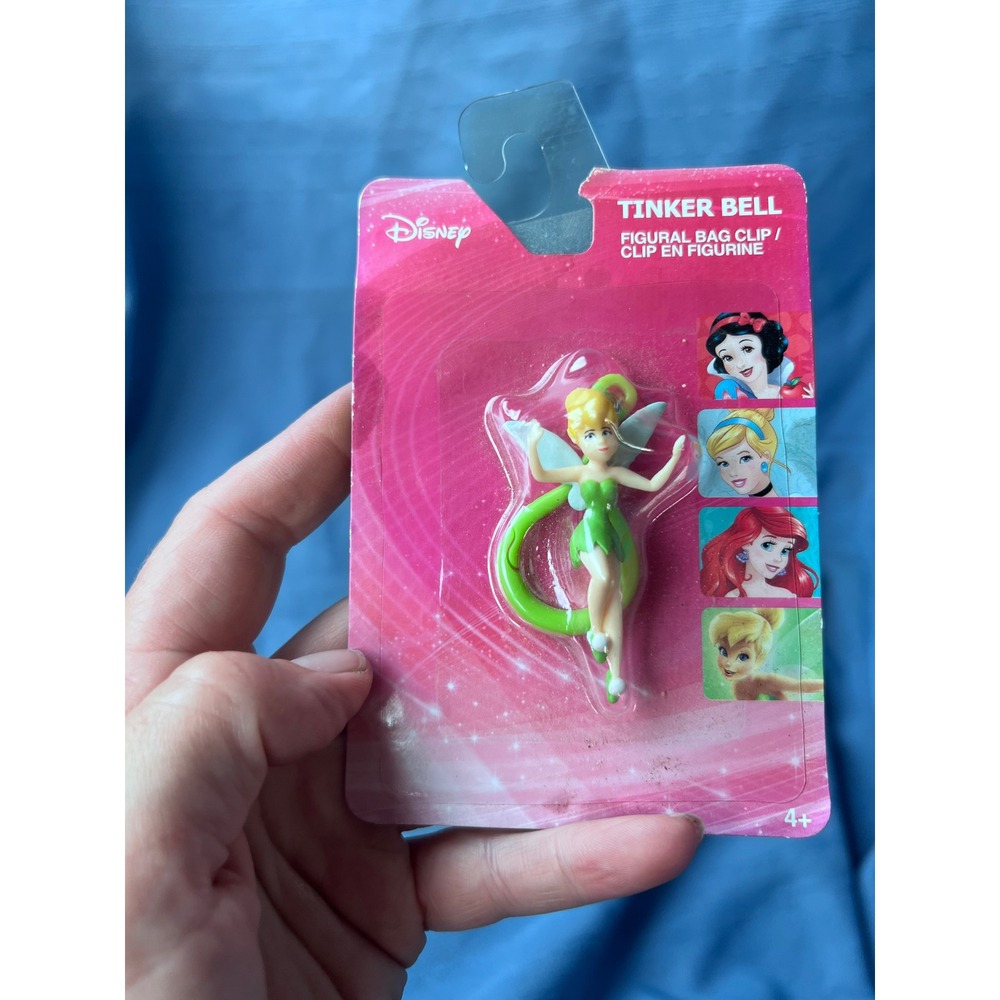 Disneycore Unisex Disney Tinker Bell Figural Bag Clip OS Green